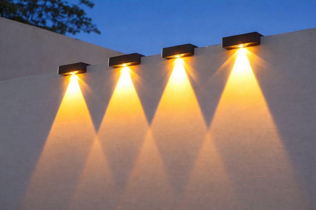 Lumini™ SolarGlow Outdoor Wall Light