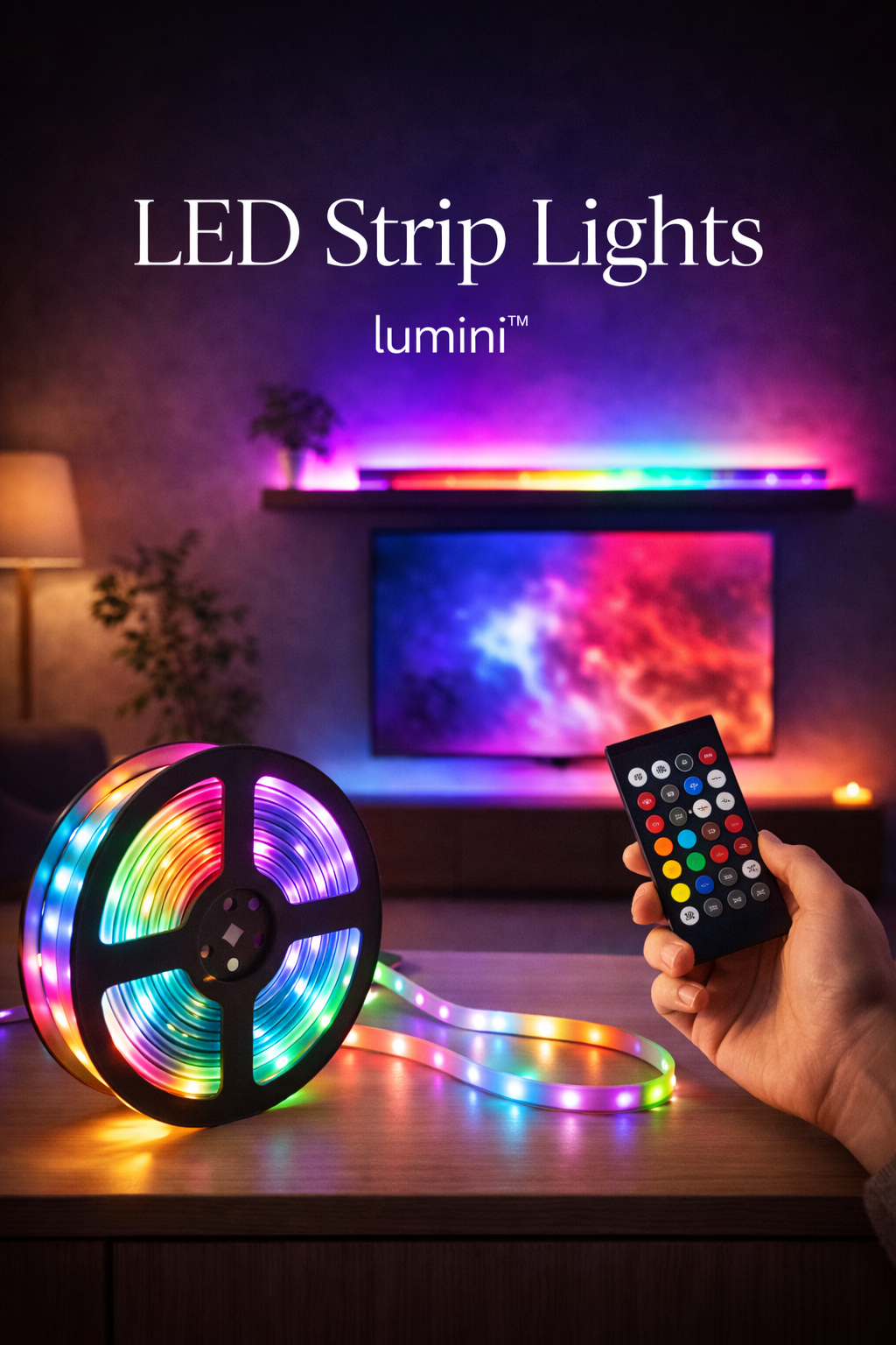 LumiFlex™ Smart RGB LED Strip Light