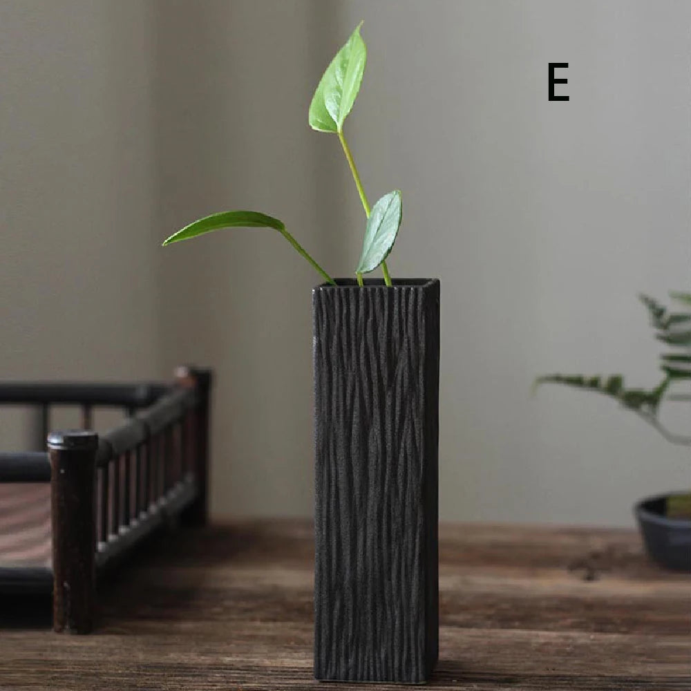 Serene Form Ceramic Vase Collection