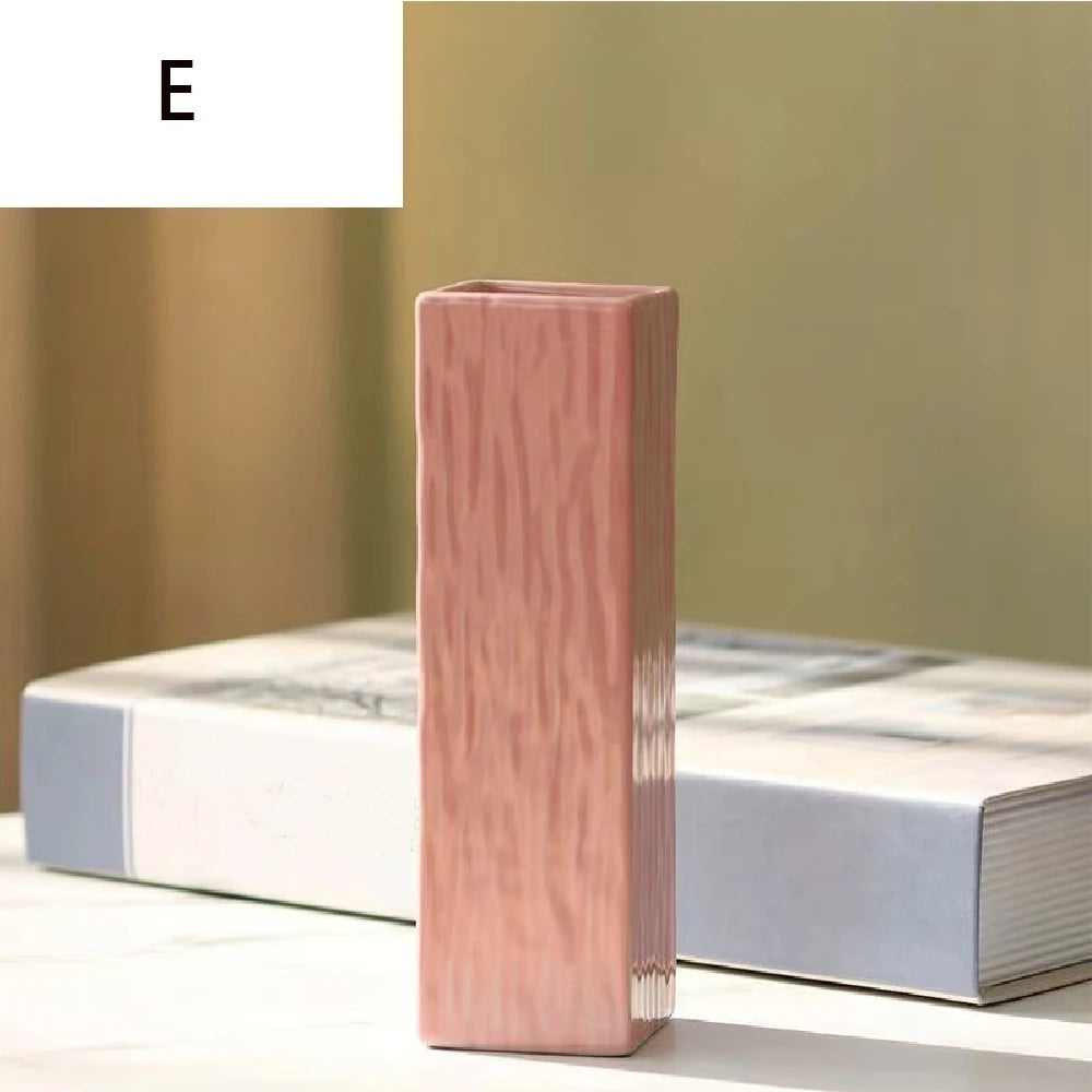 Serene Form Ceramic Vase Collection