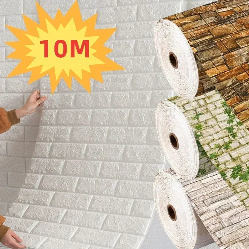 BrickEase™ 3D Peel & Stick Wall Panels