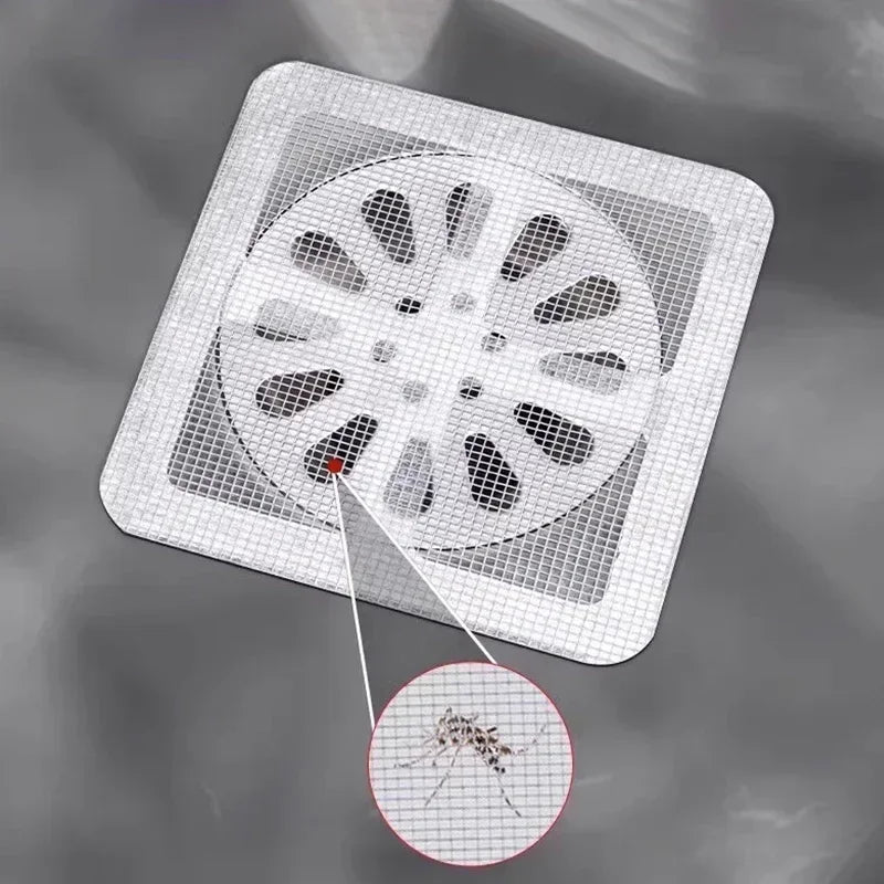Disposable Drain Hair Catcher Mesh Stickers.