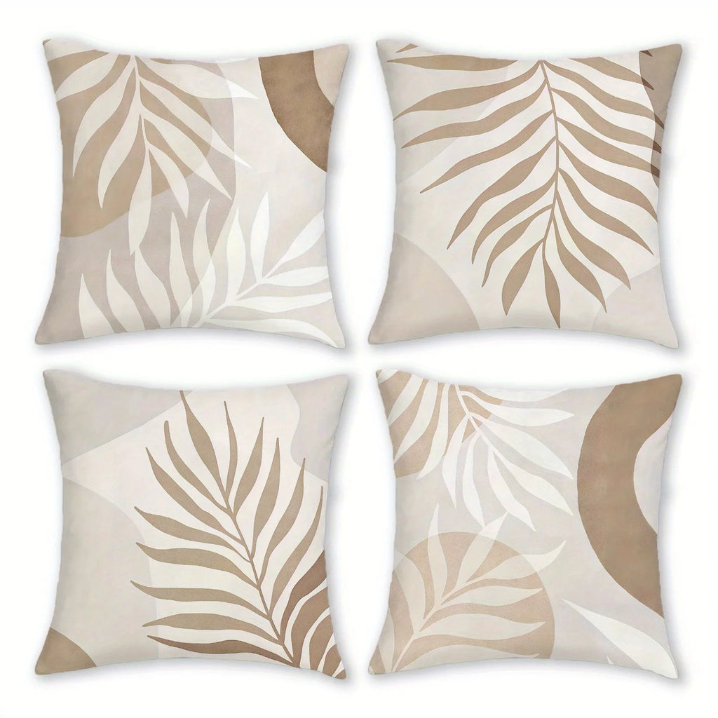 SoftLeaf Neutral Cushion Cover Set