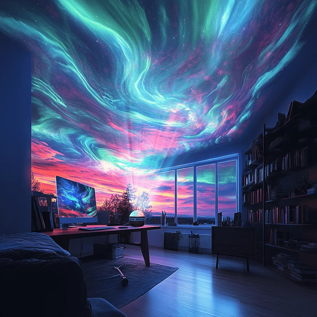 AuroraSphere™ Galaxy Projector Light