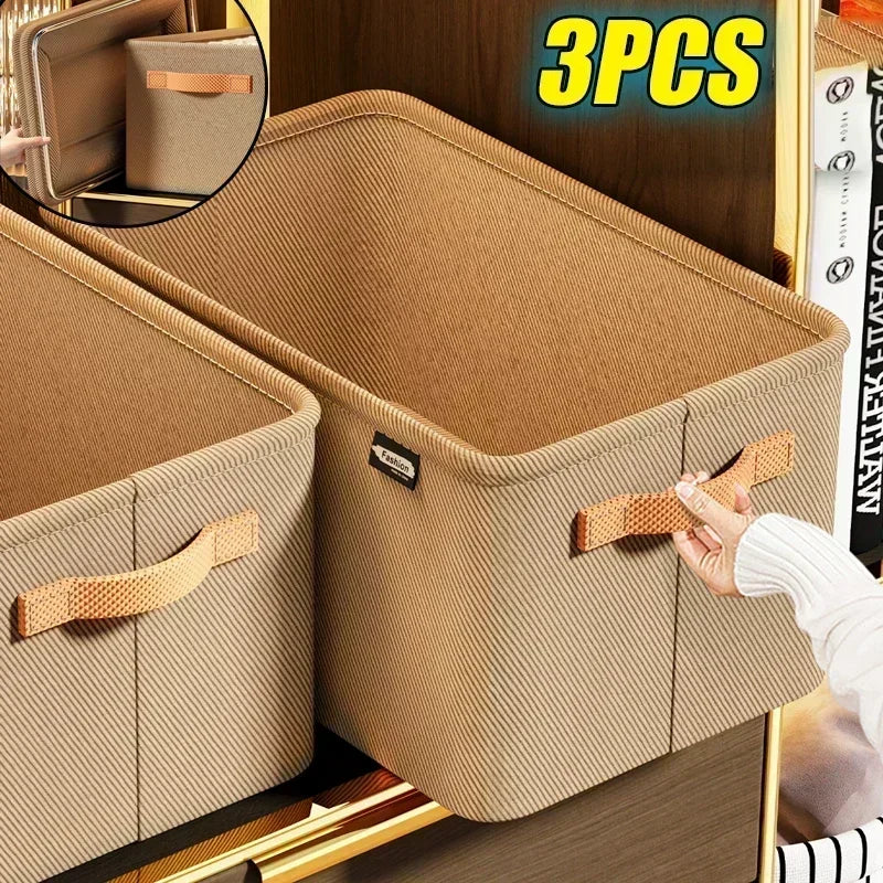 LuminiFold™ Fabric Storage Boxes (Set)