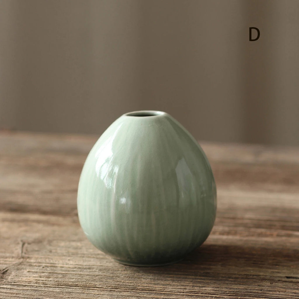 Serene Form Ceramic Vase Collection