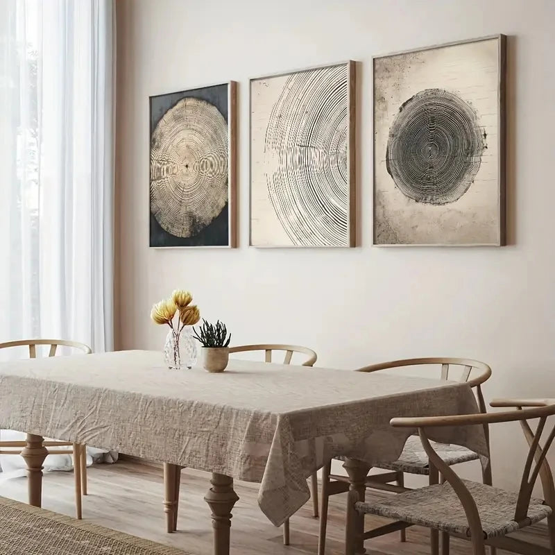 Earthline Abstract Wall Art Set