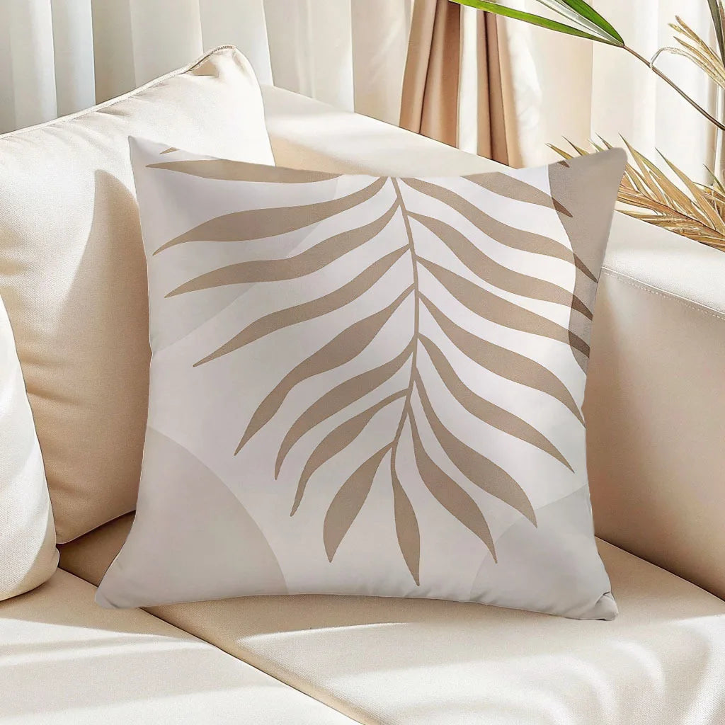 SoftLeaf Neutral Cushion Cover Set