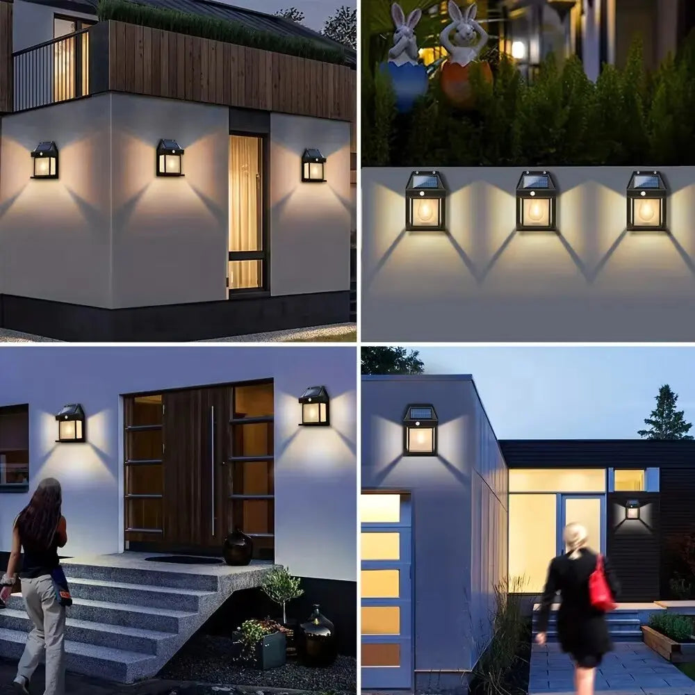 LuminiGuard™ Solar Sensor Wall Lamp
