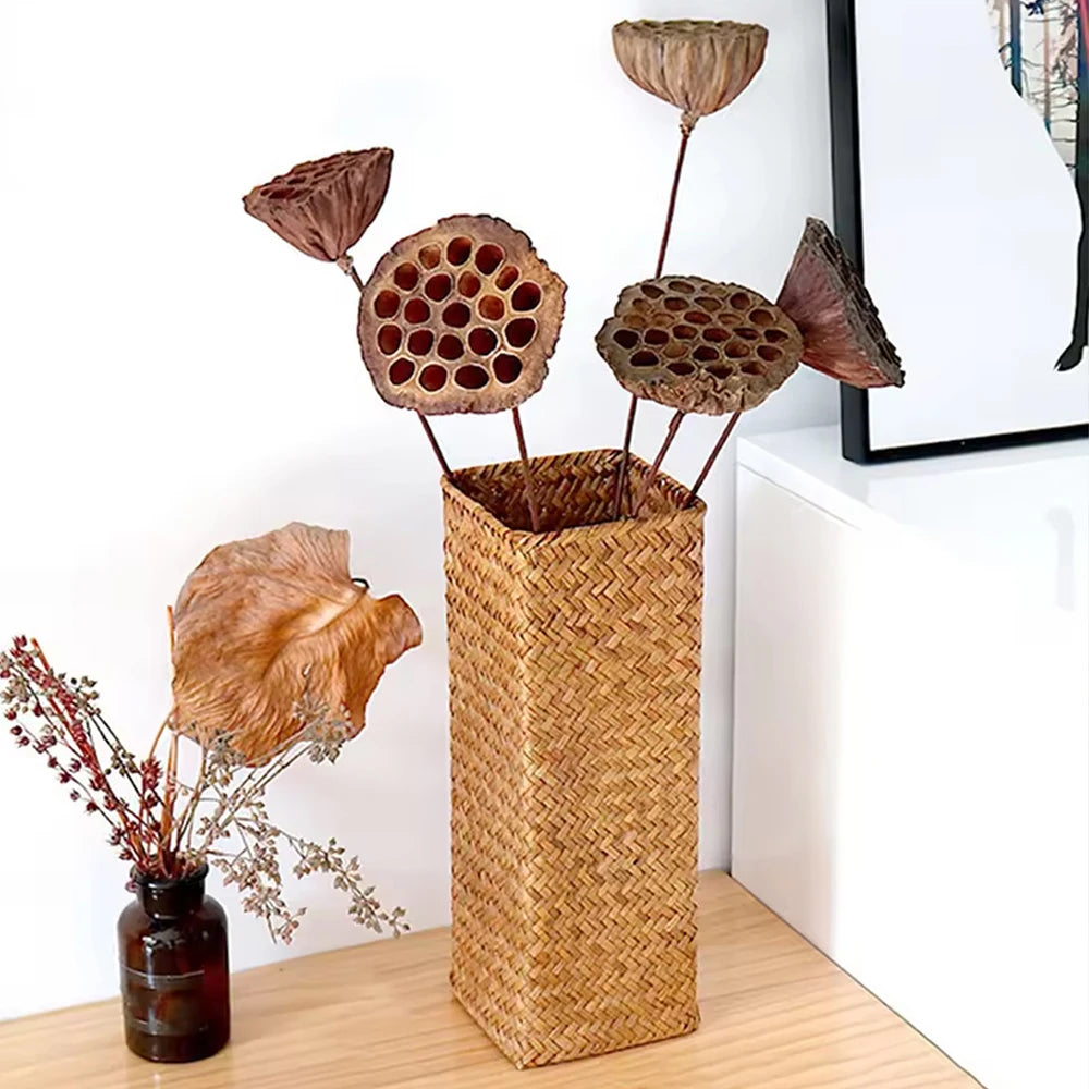 Woven Nature Decorative Vase