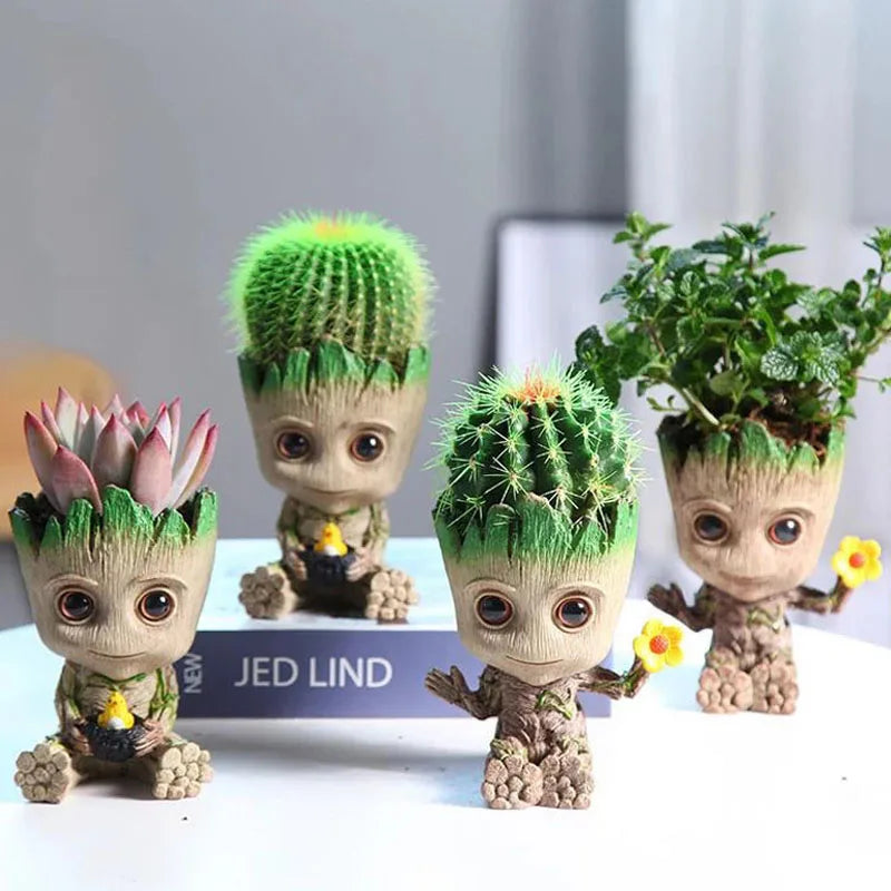 Cute Tree Guardian Planter