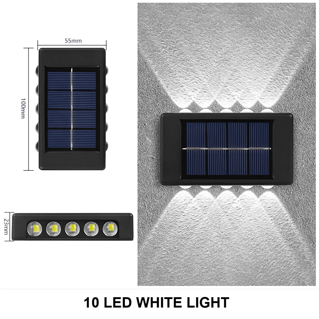 SolarGlow™ LED Wall Light