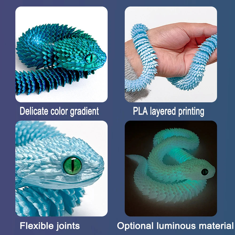 FlexiSerpent™ Articulated Decorative Snake