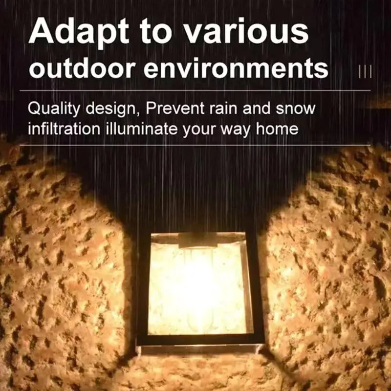 LuminiGuard™ Solar Sensor Wall Lamp