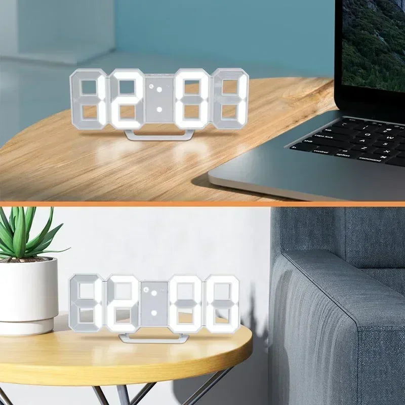 LumiClock™ – Smart LED Digital Desk Clock