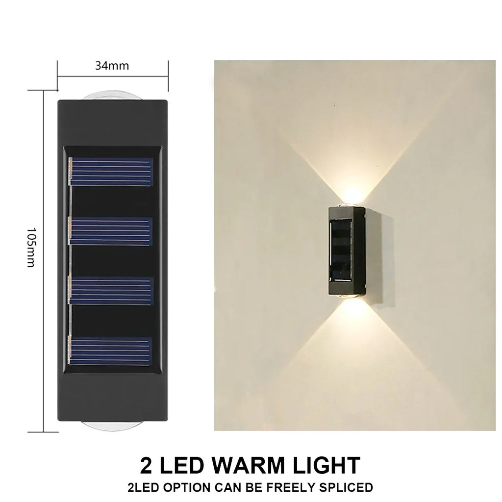 SolarGlow™ LED Wall Light