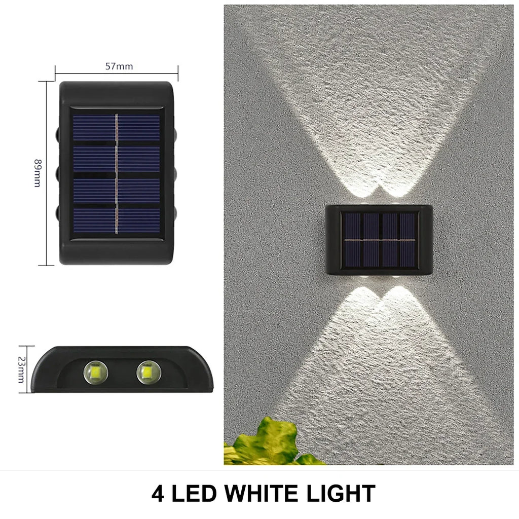 SolarGlow™ LED Wall Light