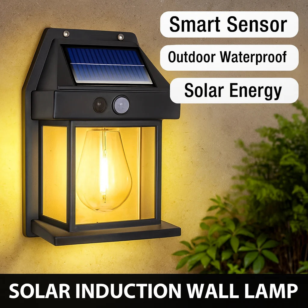 LuminiGuard™ Solar Sensor Wall Lamp