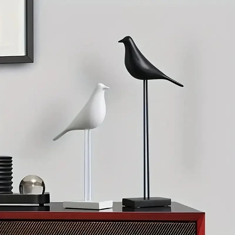 ‌Minimalist Bird Sculpture Decor