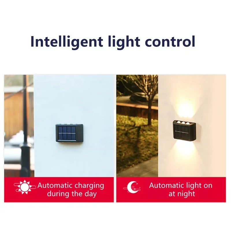 SolarGlow™ LED Wall Light
