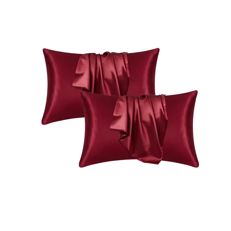 LuminiSilk™ Satin Pillowcase Set