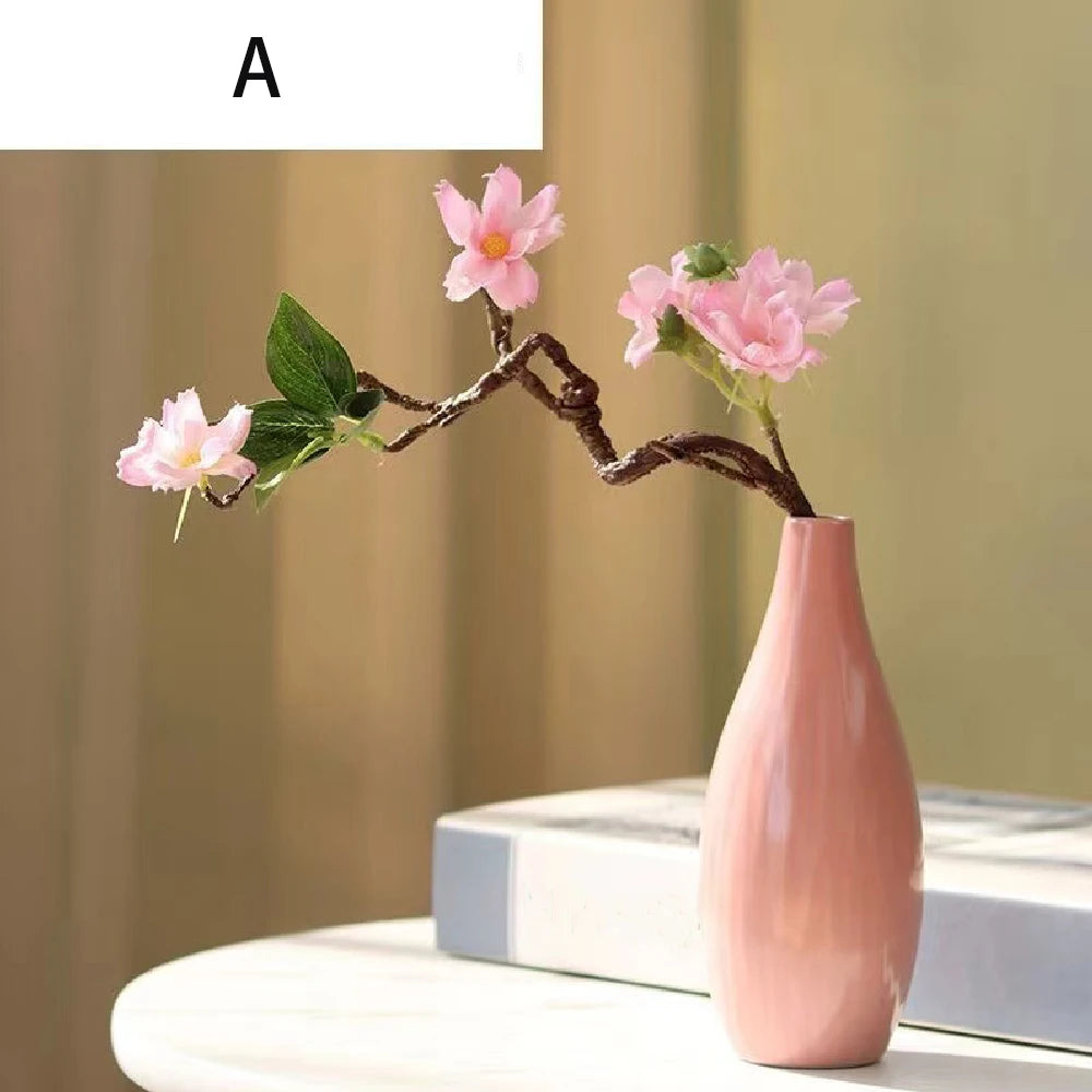 Serene Form Ceramic Vase Collection