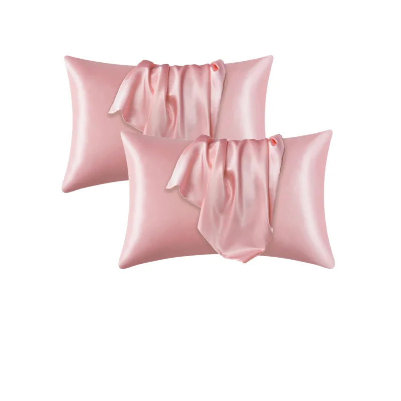 LuminiSilk™ Satin Pillowcase Set