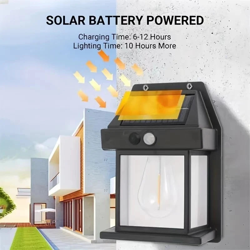 LuminiGuard™ Solar Sensor Wall Lamp