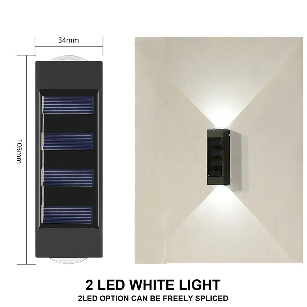 SolarGlow™ LED Wall Light