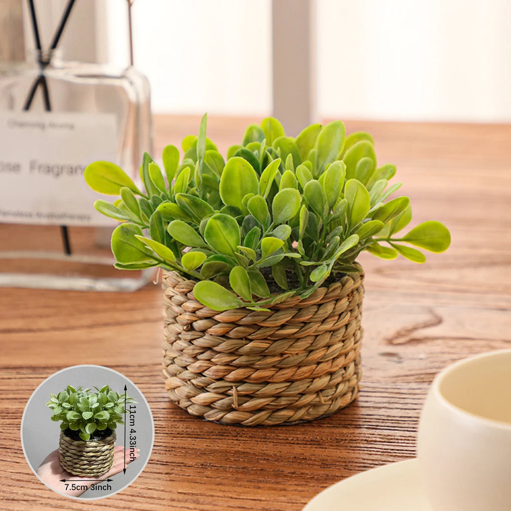 LuminiLeaf™ Woven Artificial Plant