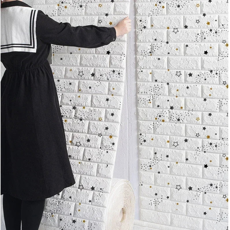 BrickEase™ 3D Peel & Stick Wall Panels