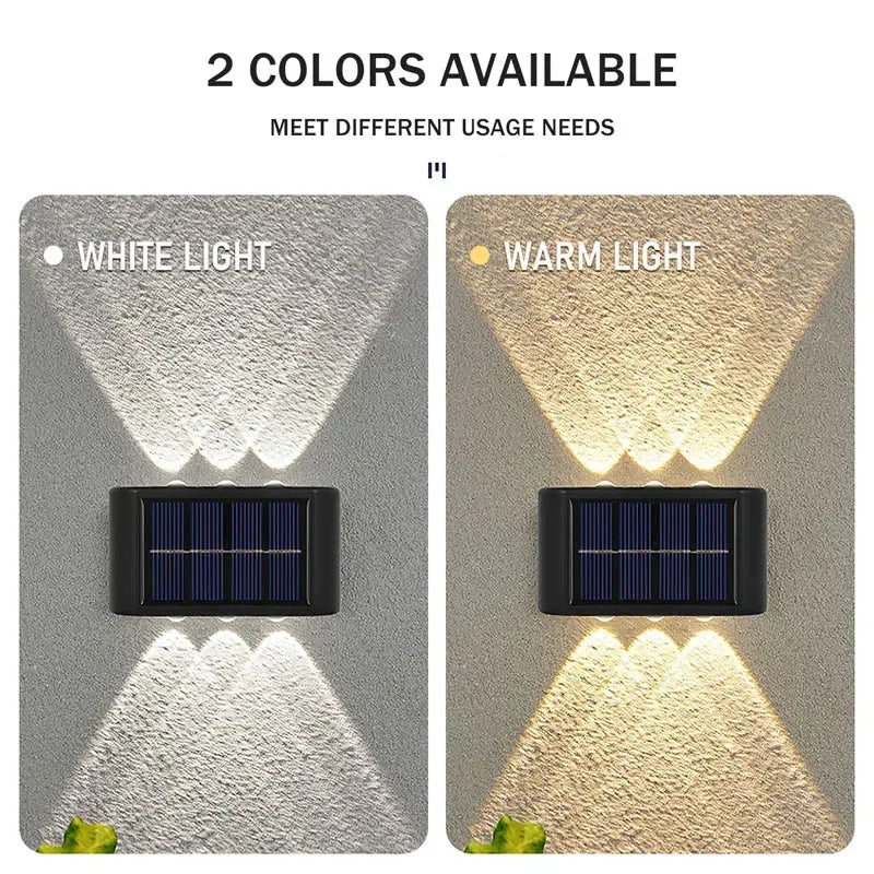 SolarGlow™ LED Wall Light