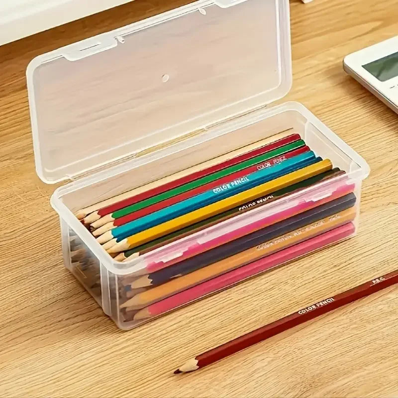 ClearStack™ Pencil & Marker Storage Box (4-Pack)