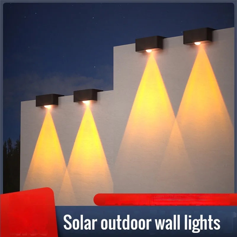 Lumini™ SolarGlow Outdoor Wall Light