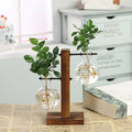 LuminiRoot™ Wooden Propagation Vase