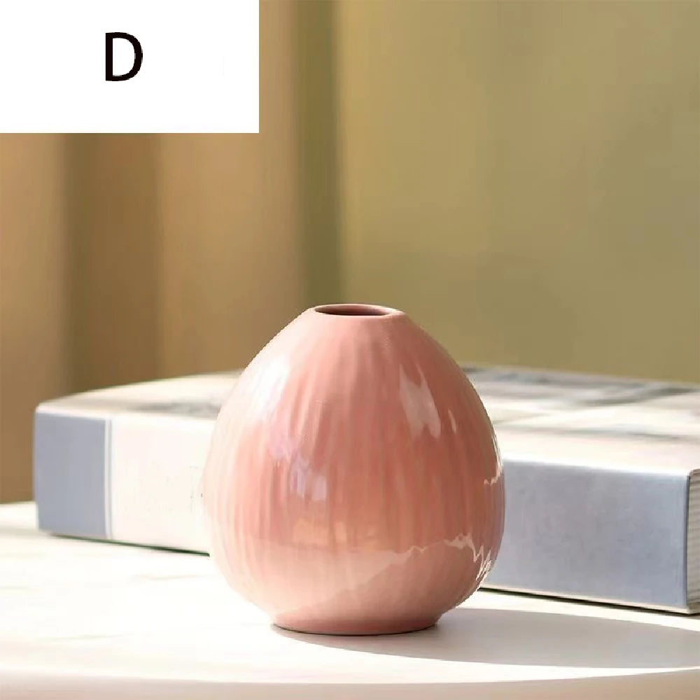 Serene Form Ceramic Vase Collection