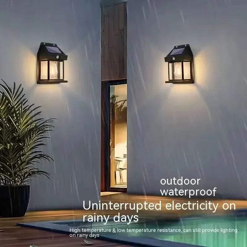 LuminiGuard™ Solar Sensor Wall Lamp