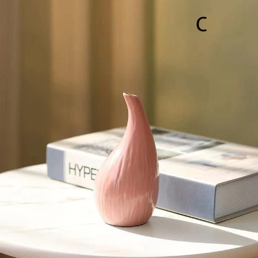 Serene Form Ceramic Vase Collection