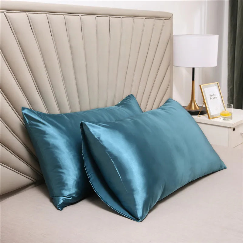 LuminiSilk™ Satin Pillowcase Set