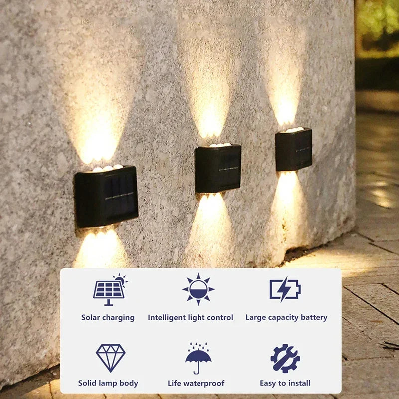 SolarGlow™ LED Wall Light