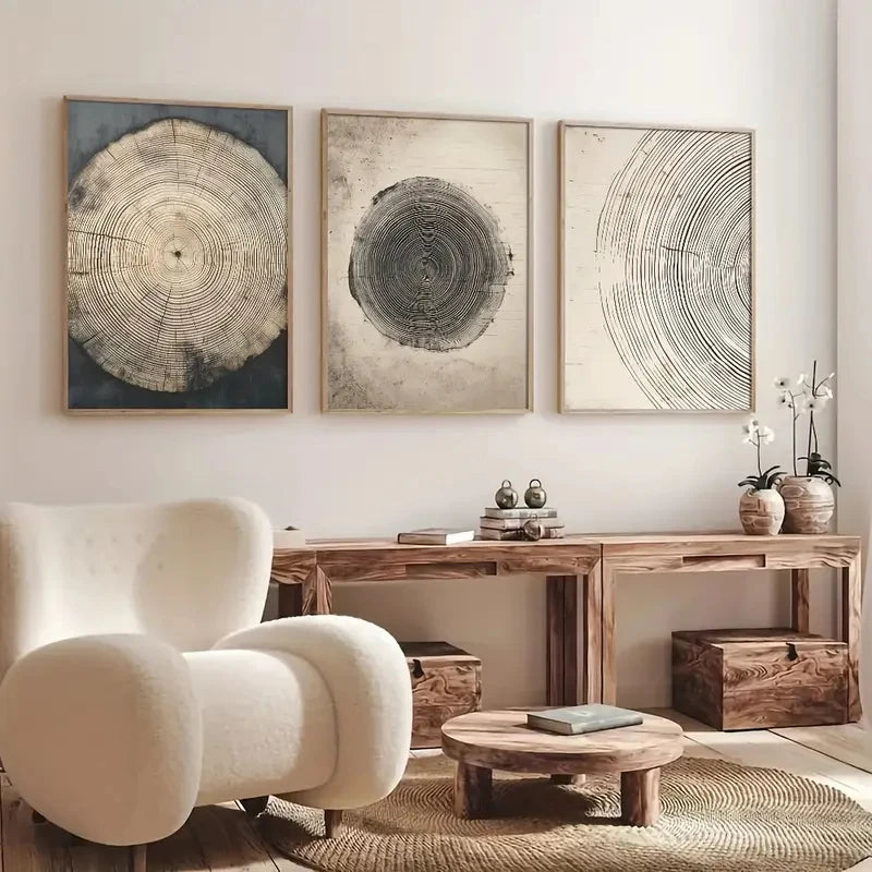 Earthline Abstract Wall Art Set