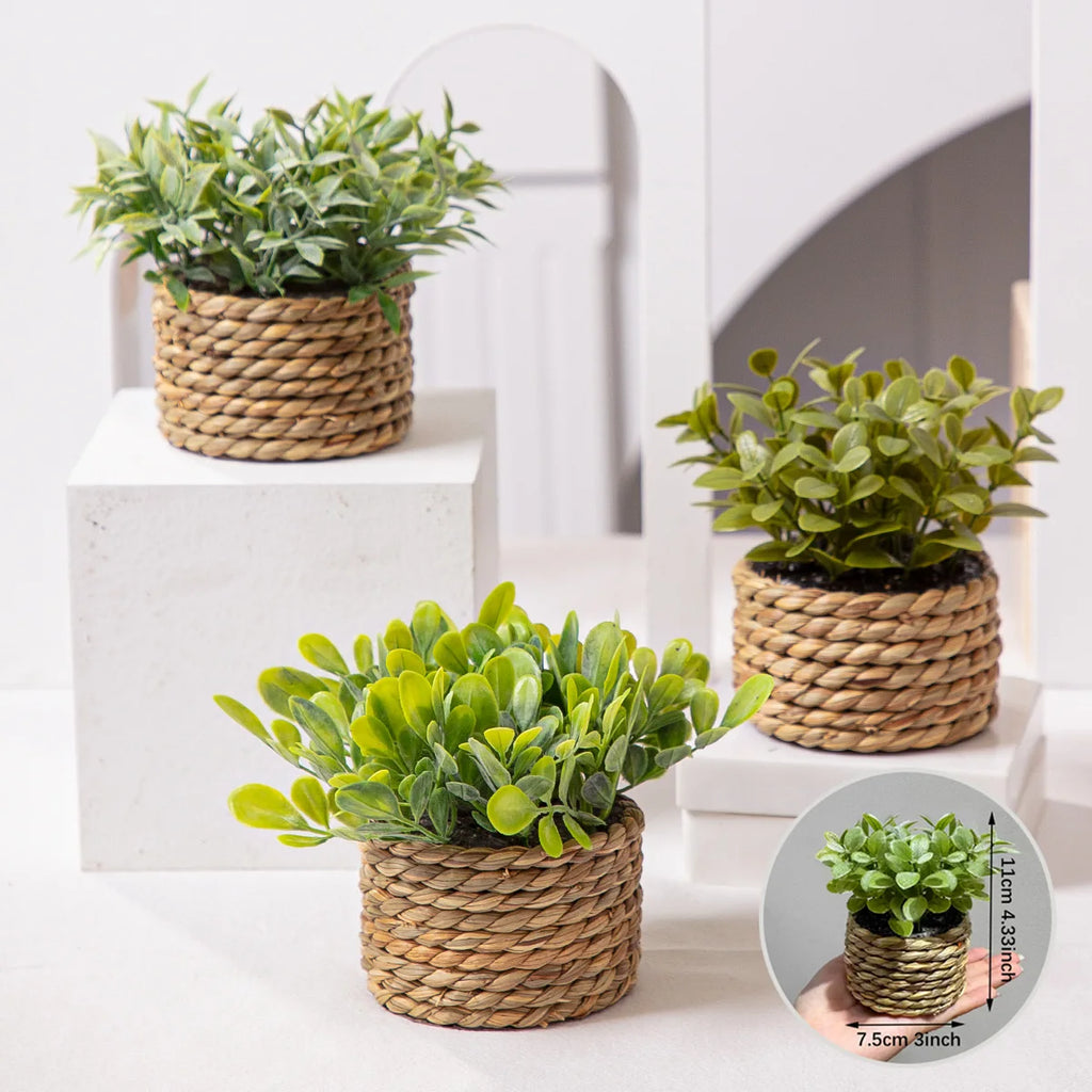 LuminiLeaf™ Woven Artificial Plant