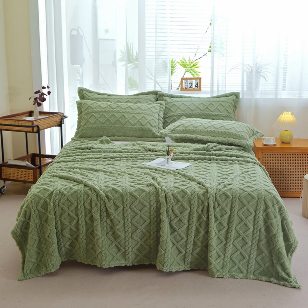 Ultra-Soft 3D Plush Fleece Blanket