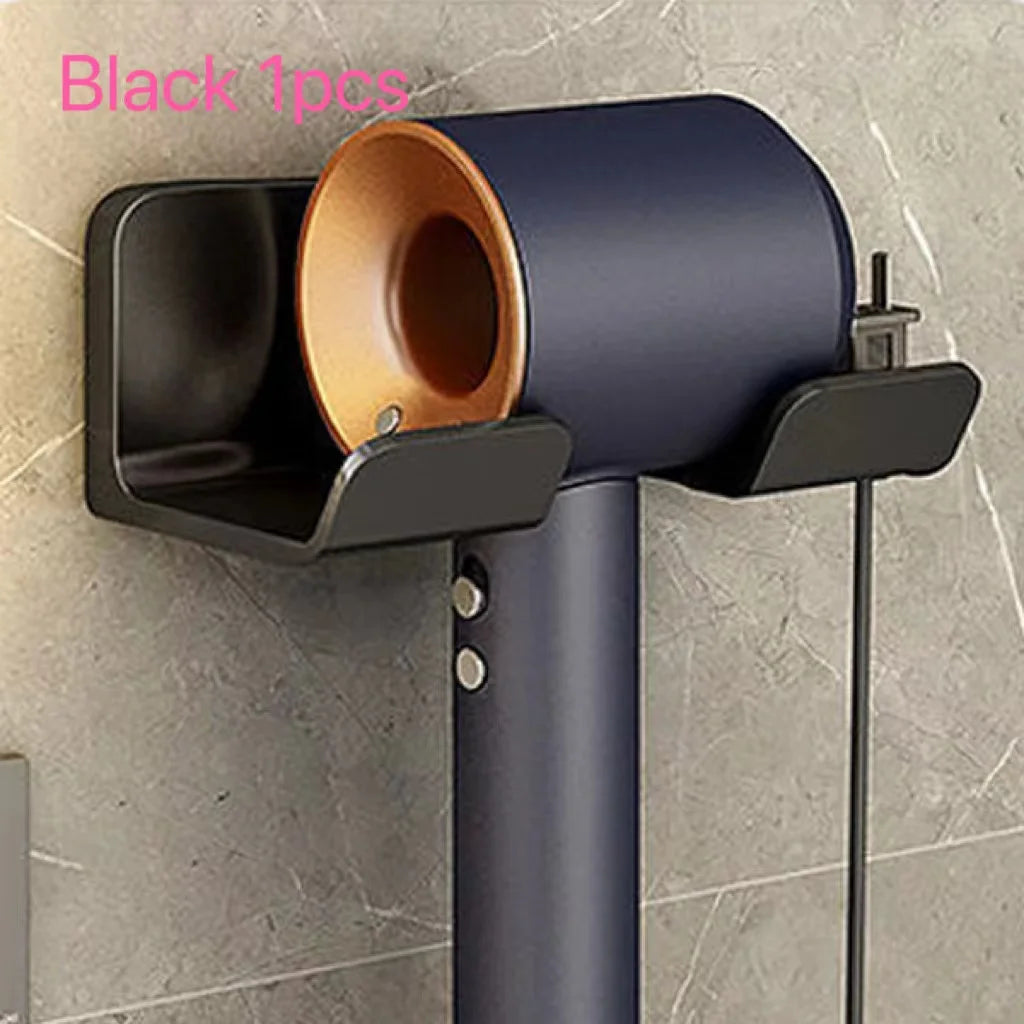 AeroDock™ Wall-Mounted Hair Dryer Holder
