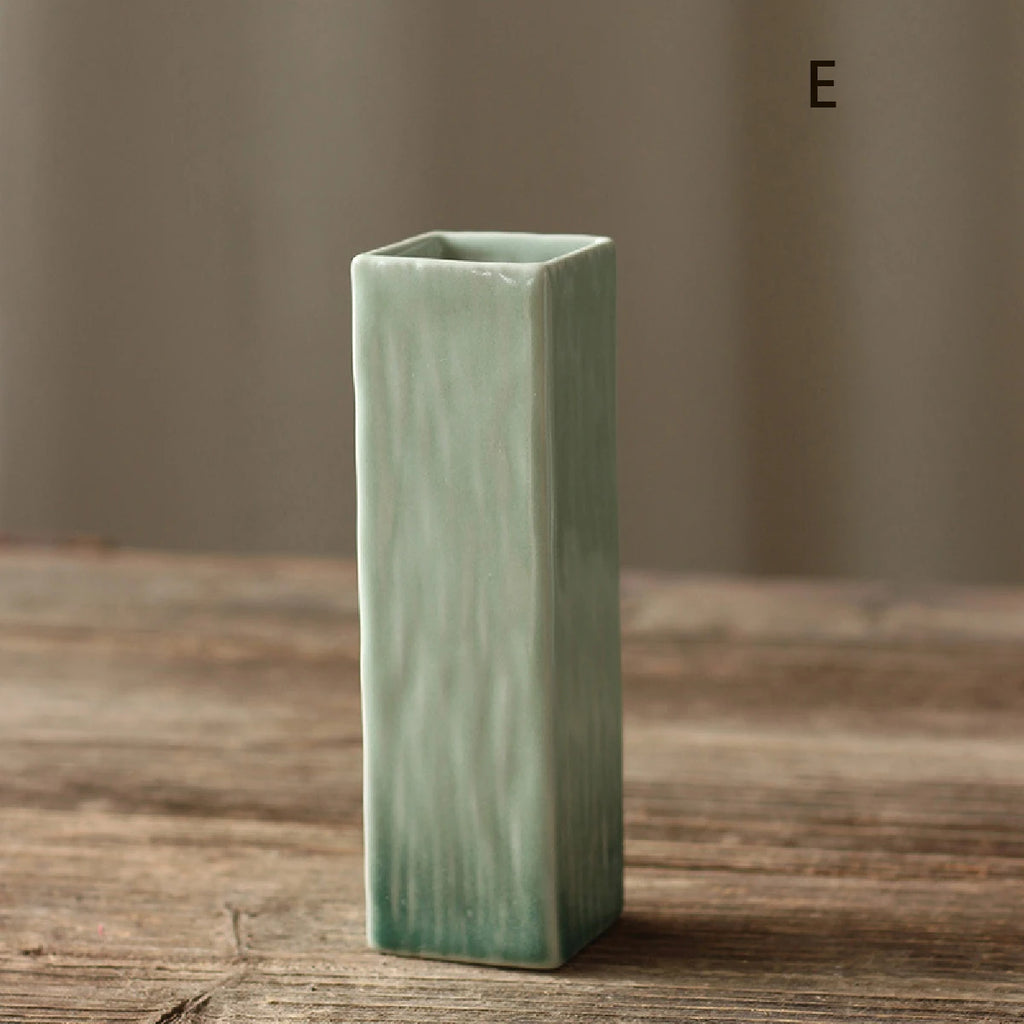 Serene Form Ceramic Vase Collection