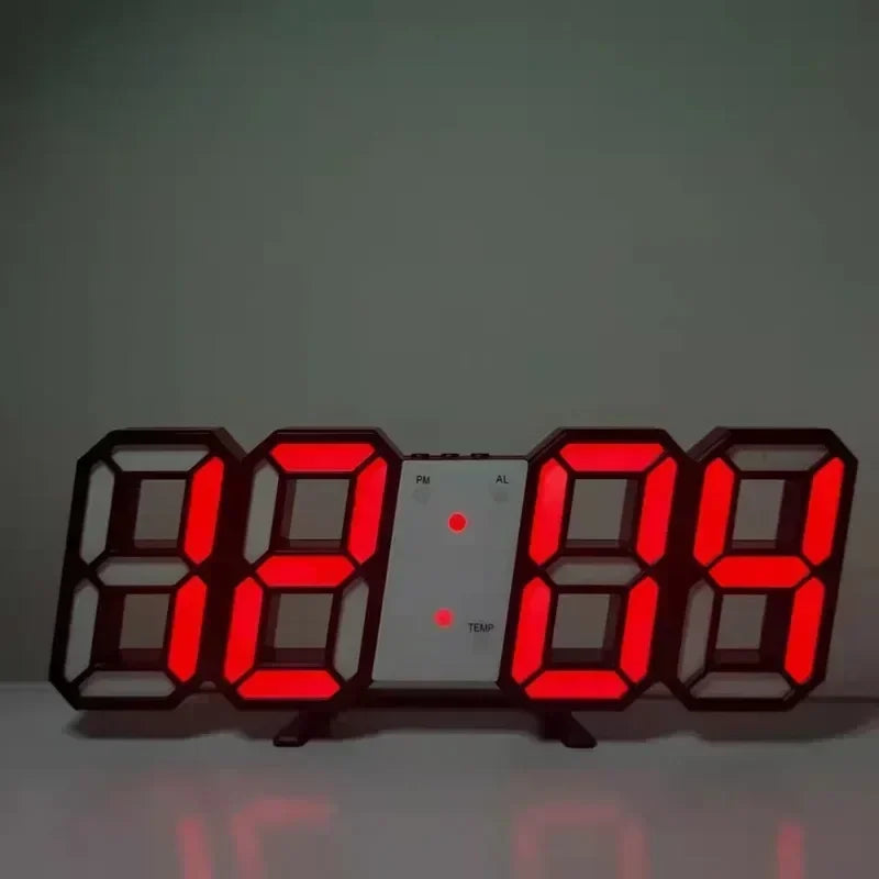 LumiClock™ – Smart LED Digital Desk Clock