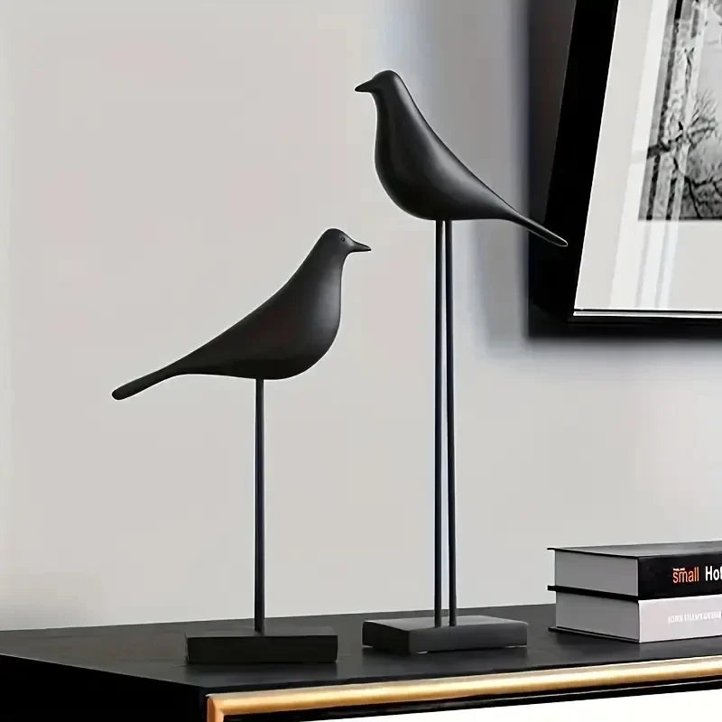 ‌Minimalist Bird Sculpture Decor