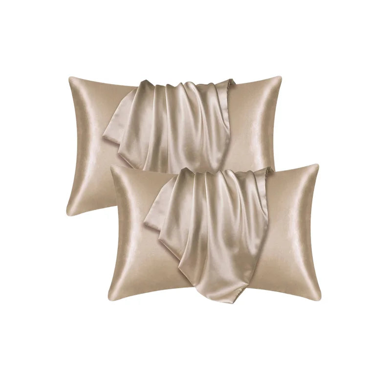 LuminiSilk™ Satin Pillowcase Set