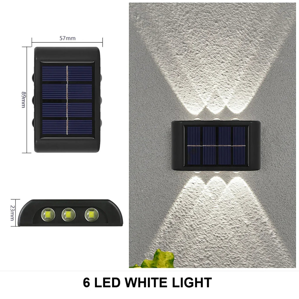 SolarGlow™ LED Wall Light