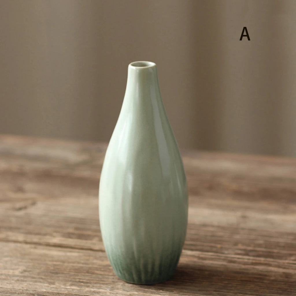 Serene Form Ceramic Vase Collection